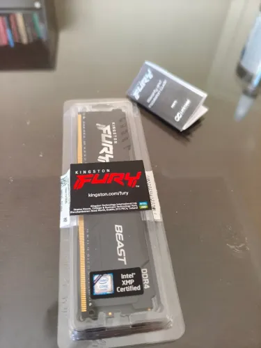 Memória RAM 16gb Kingston Fury Beast - Nova!