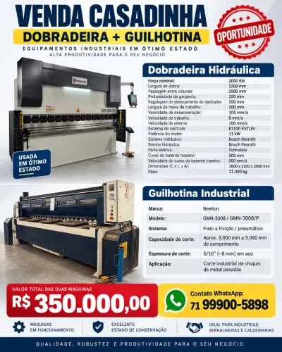 Dobradeira e Guilhotina