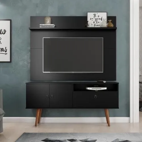 Conjunto Rack Painel Topazio para até 46'' Preto *novo na caixa