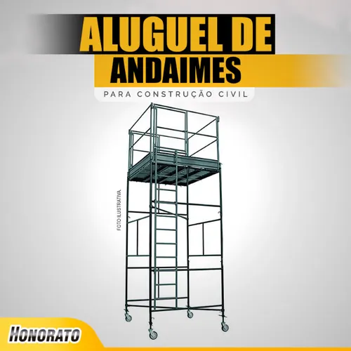 Aluguel de andaimes/escoras de ferro/marteletes/betoneiras