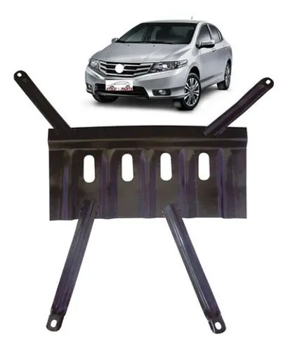 Protetor de Carter Peito Aço Honda City / Civic / Hrv