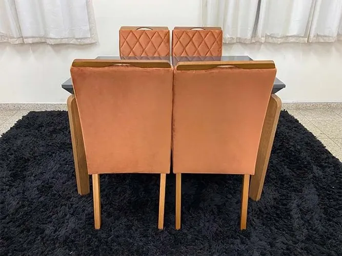 SURPREENDA-SE MESA 4 LUGARES SUPER DESIGN AL!!!