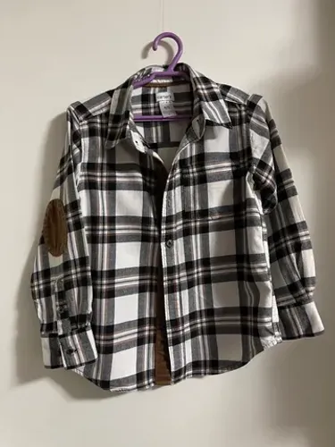 Camisa flanela xadrez carters