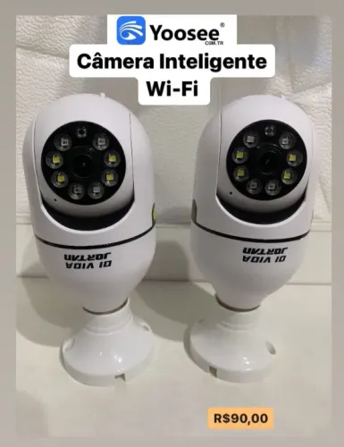 Câmera de Segurança Wireless Infra Vermelho + Garantia
