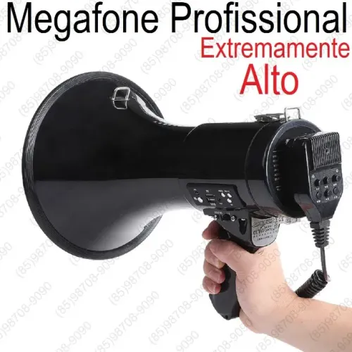 Megafone profissional ideal para candidatos vereadores e prefeitos