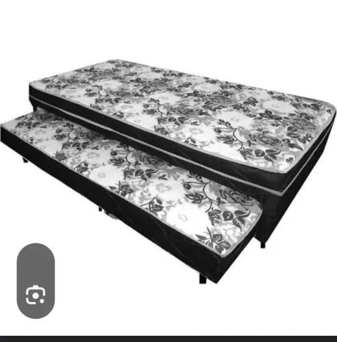 CAMA SOLTEIRO COM AUXILIAR