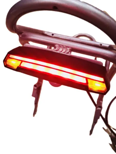 Luz Traseira Led Para Freio De Scooter, Bicicleta Elétrica.