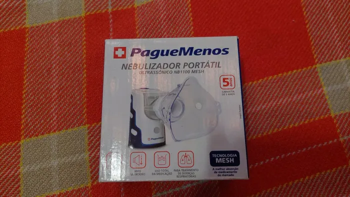 Nebulizador Portátil Ultrassônico NB1100 Mesh