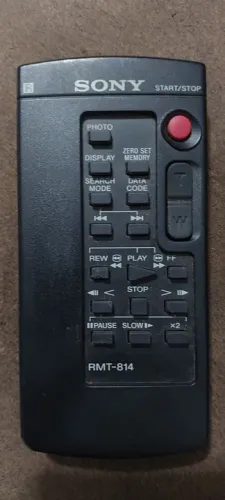 Controle Remoto Filmadora Sony Rmt-814 Original