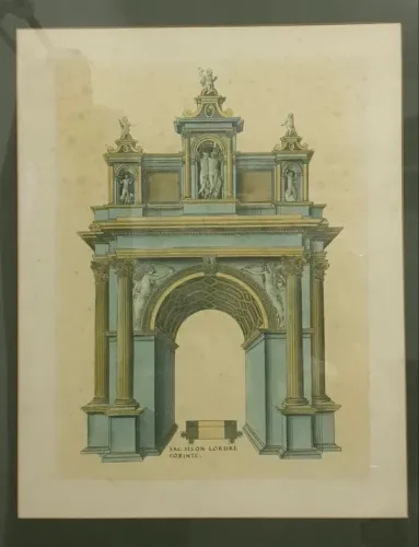 quadro arc selon lordre corinte