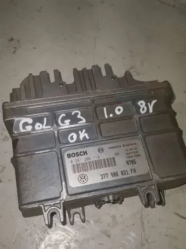 Módulo Injeção VW/Gol G3 1.0 8V. Gasolina. Nº0 261 206 118.