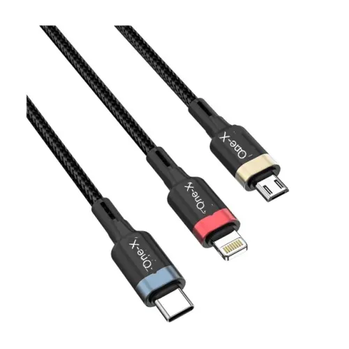 (NOVO) Cabo Carregador One-X Turbo TipoC, ou V8, ou Lighting