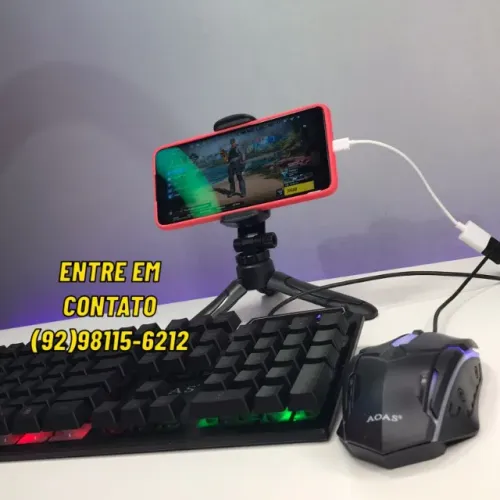 Kit Mobilador Pro Gamer Completo - 5 itens Melhor de Manaus - Entregas 9h as 22h