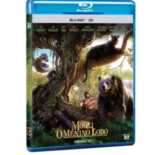 Blu-ray 3D Mogli: O Menino Lobo
