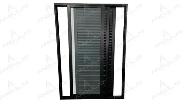 Porta Suprema, Veneziana de Correr 3 Folhas Móveis c/ Vidro 6mm - Alto Padrão Angular