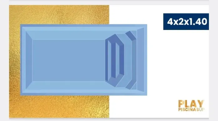 Piscina 4x2x1.40 