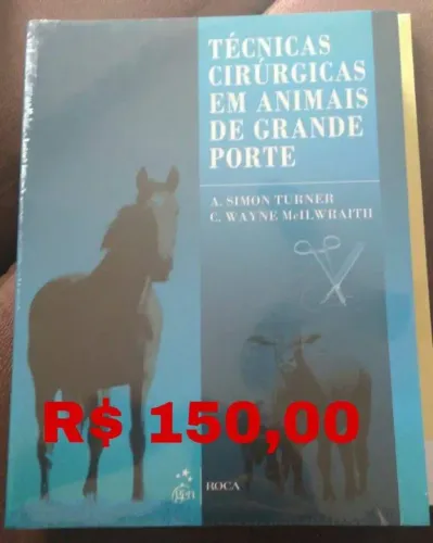 Medicina veterinária livro Técnicas cirúrgicas em animais de grande porte