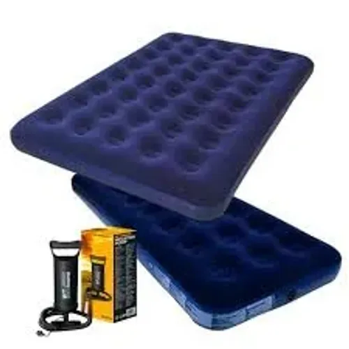 Colchao Inflavel Casal Camping Suporta Ate 300kg-Entregas 9h as 22h