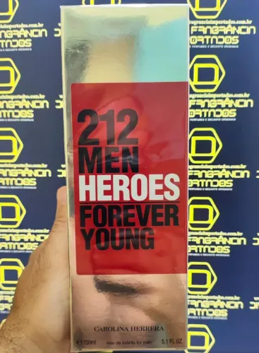 Perfume 212 Heroes Masculino - Leia a Descrição