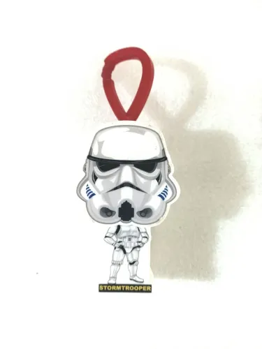 Enfeite de chaveiro Star Wars Stormtrooper holograma 