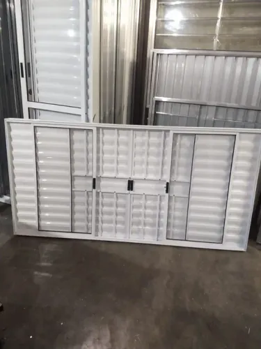Janelas de Alumínio com veneziana 100x200 direto da fábrica