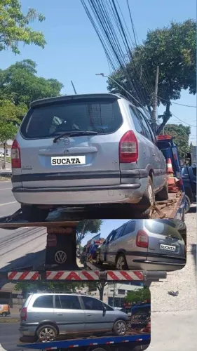 SUCATA ZAFIRA PARA RETIRADA DE PEÇAS