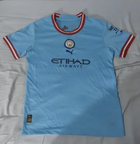 Camisa Manchester City INFANTIL Puma 2022 - n4 Lucaneta