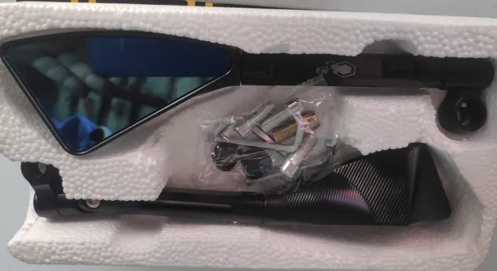 Retrovisor para Moto Esportivo estilo rizoma