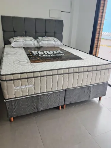 CAMA BOX QUEEN ORTOBOM EXCLUSIVE SLEEP 