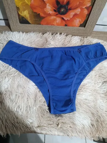 Calcinha de Algodão plus size 