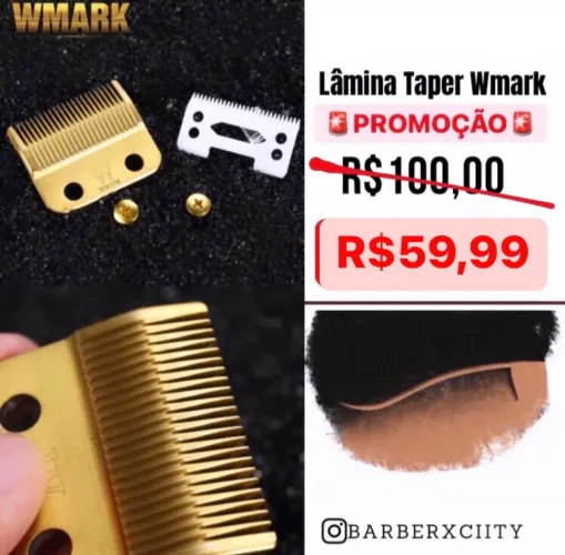 Lâmina Taper Wmark - Promoção!