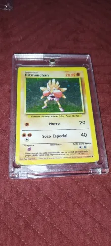 Carta Pokémon Hitmonchan1999 Pokemon Base Set Holo 