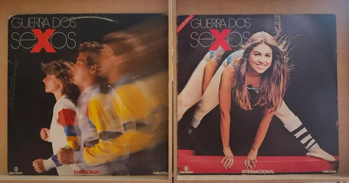 Novela Guerra dos Sexos - LP - disco de vinil - 1983