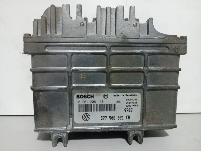 Módulo de Injeção Eletrônica Gol G2 1.0 8v At Mi 99 00 Módulo Gol At G2 Bola 0261206118 