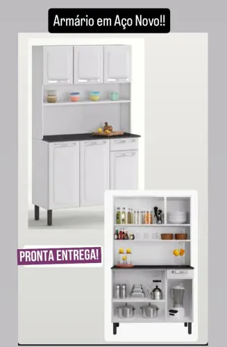 Mega Oferta de Armário de aço para cozinha - Pronta Entrega!