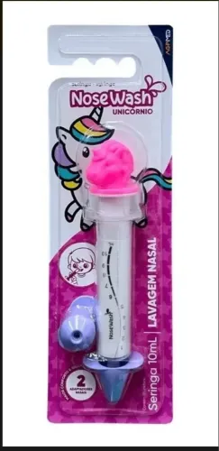 Lavagem Nasal Infantil Nose Wash Unicórnio 10ml