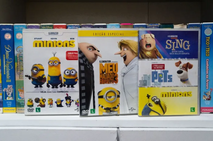 Os Minions DVDs