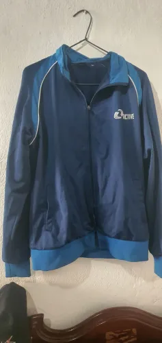 Jaqueta Azul Esporte Active abaixei o preço loucura na loja.