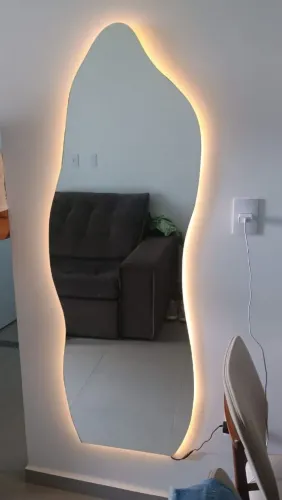 Espelho com led orgânico