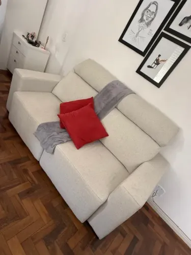 Sofá 2 Lugares Retrátil