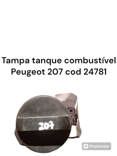 Tampa Do Tanque De Combustível Peugeot 207 Cod 24781