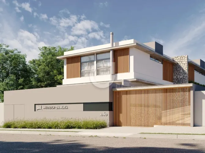 Casa Mirador da Mata em Condomínio de Alto Padrão com 3 Suítes e Integração à Natureza