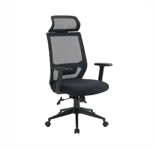 CADEIRA PRESIDENTE ERGONÔMICA NR 17 - ENCOSTO EM TELA | SUPORTA 150 KG