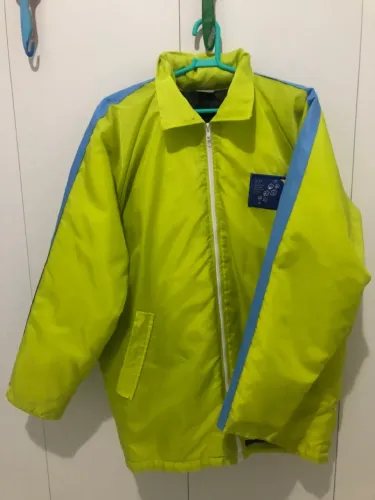 Jaqueta Esportiva Amarela e Azul Escoteiros do Brasil GG