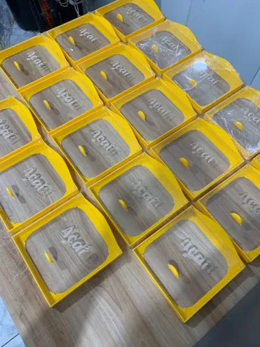 Tampa para balcão de açaí em acrílico!