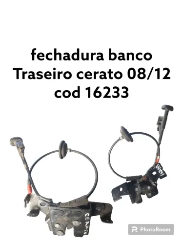 Fechadura Do Banco Traseiro Kia Cerato 08/12 Cod 16233