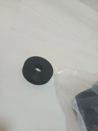 Fita adesiva velcro para organização de cabos - 16mm x 3 metros