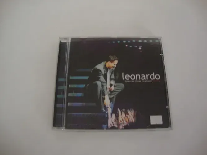 CD Leonardo Todas as coisas do mundo ao vivo .