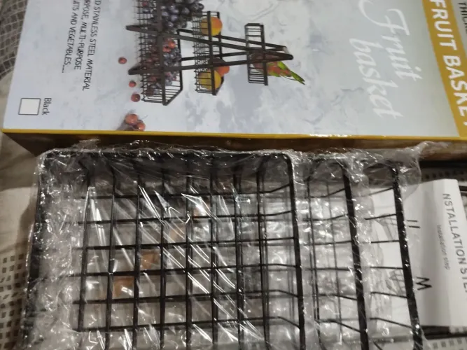 Fruteira de Cozinha em Aço Inox - Design Moderno e Funcional