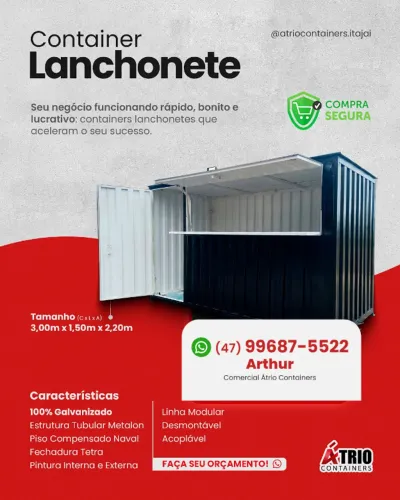 Container  Lanchonete 